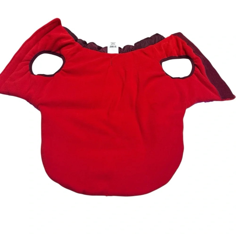 Boots & Barkley Puffer dog vest Target Red &‎ pink size medium